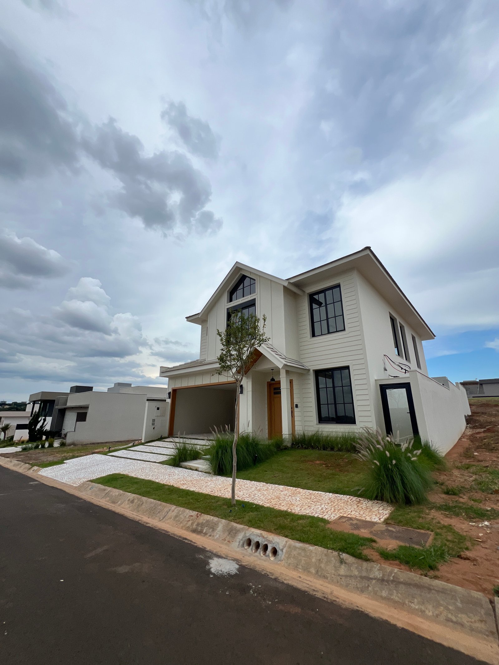 Obra residencial executada pela Kaique Garcia Construções em Franca SP