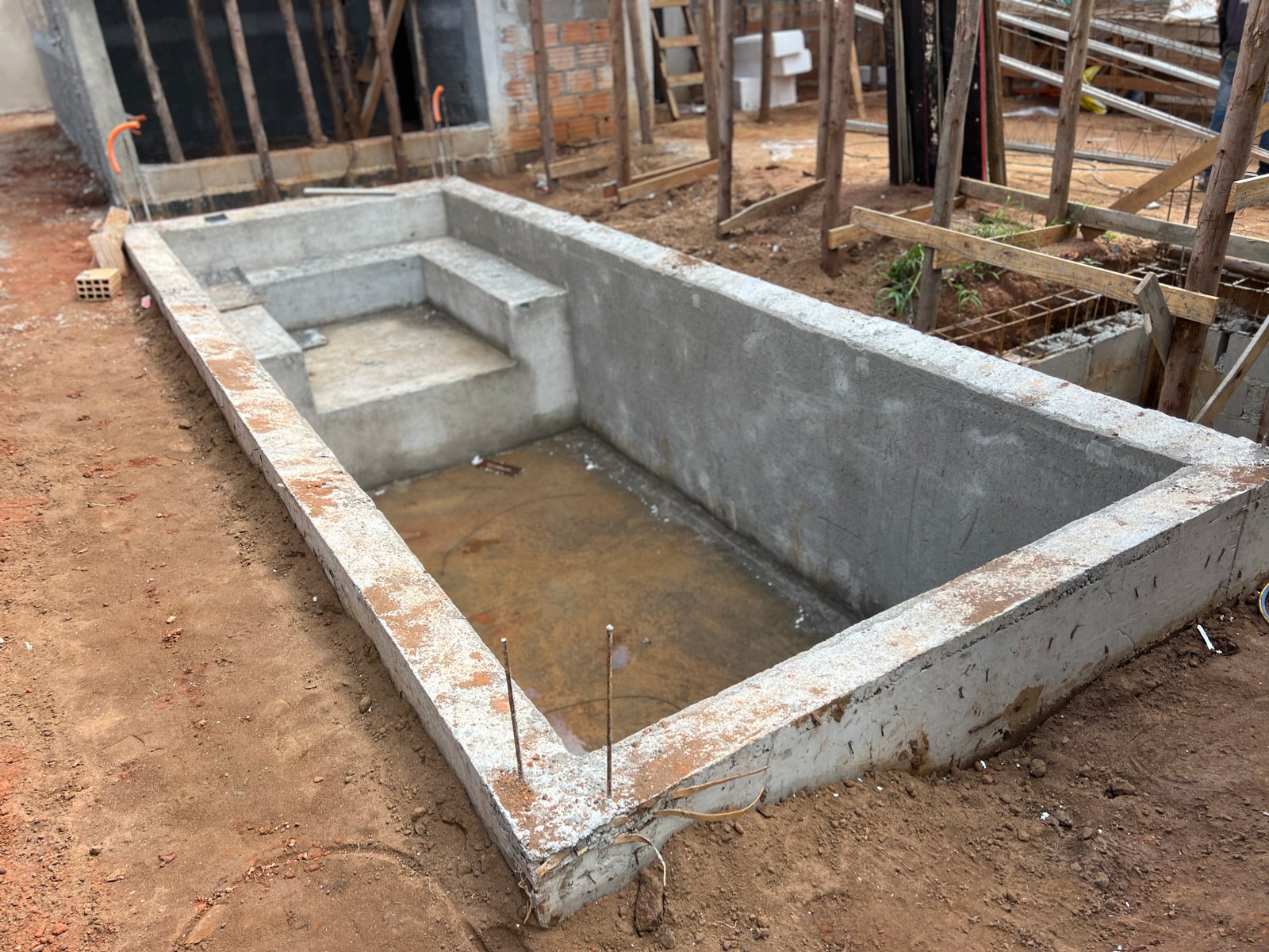 Espaço gourmet de alto padrão em obra executada pela Kaique Garcia Construções