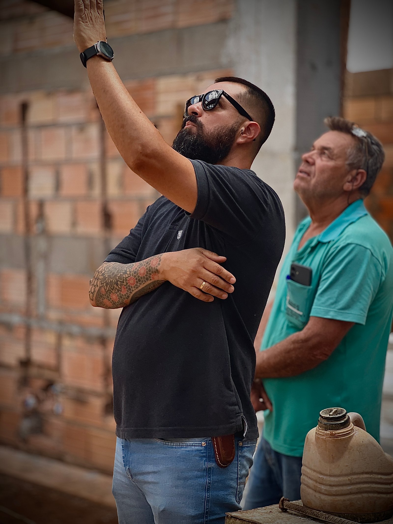 Obra residencial em execução em Franca SP — Kaique Garcia Construções